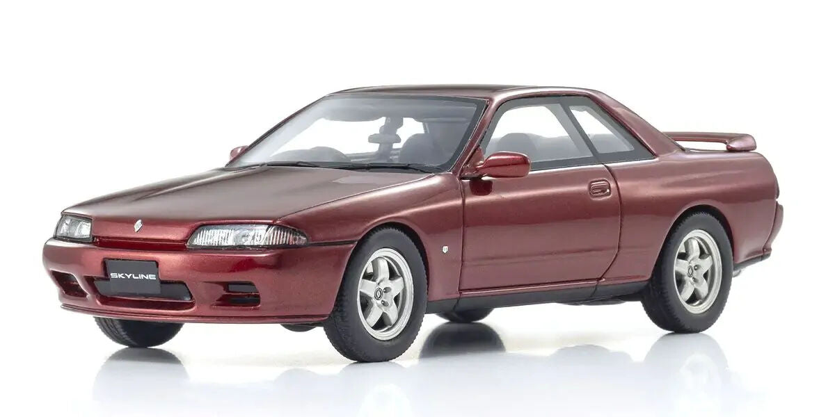 Kyosho 1/43 Nissan Skyline GTS-t Type M Red metallic Resin Model Car