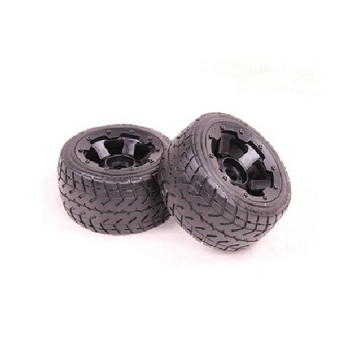 KSRC85030 Baja 5B Tarmac Rear Tyre & Rim Set Rovan