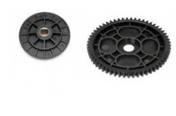 KSRC85033 Spur Gear 57T, hub and rubber dampers