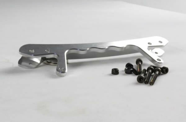 KSRC95104 CNC Silver Alloy Rear Shock Cross Brace 5B/5T/5SC