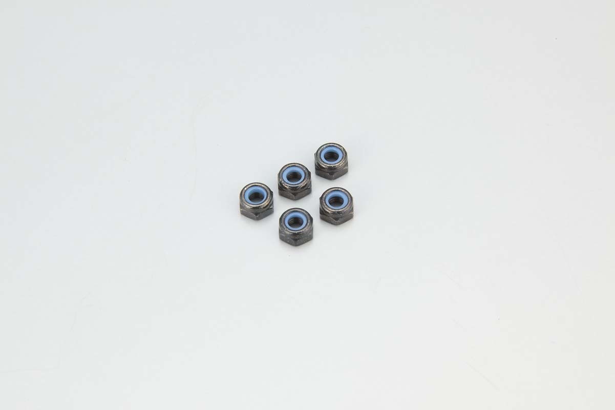 KYO-1-N3033N Kyosho Nut(M3x3.3) Nylon (5pcs) Kyosho
