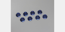 KYO-1-N4045F-B Kyosho Nut(M4x4.5) Flanged (Steel/Blue/8pcs) Kyosho
