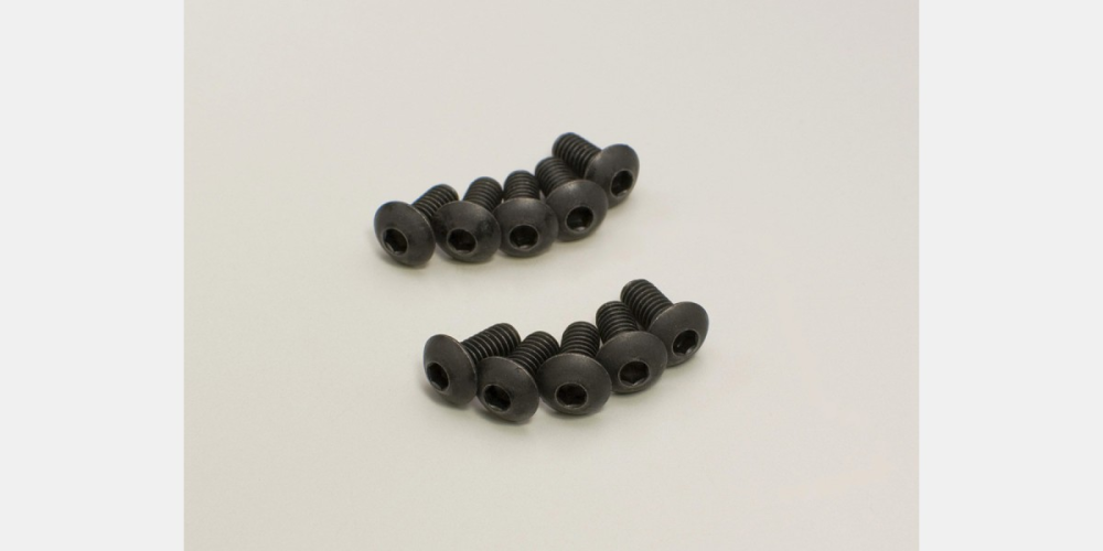 KYO-1-S14010H Kyosho Button Screw(Hex/M4x10/10pcs) Kyosho