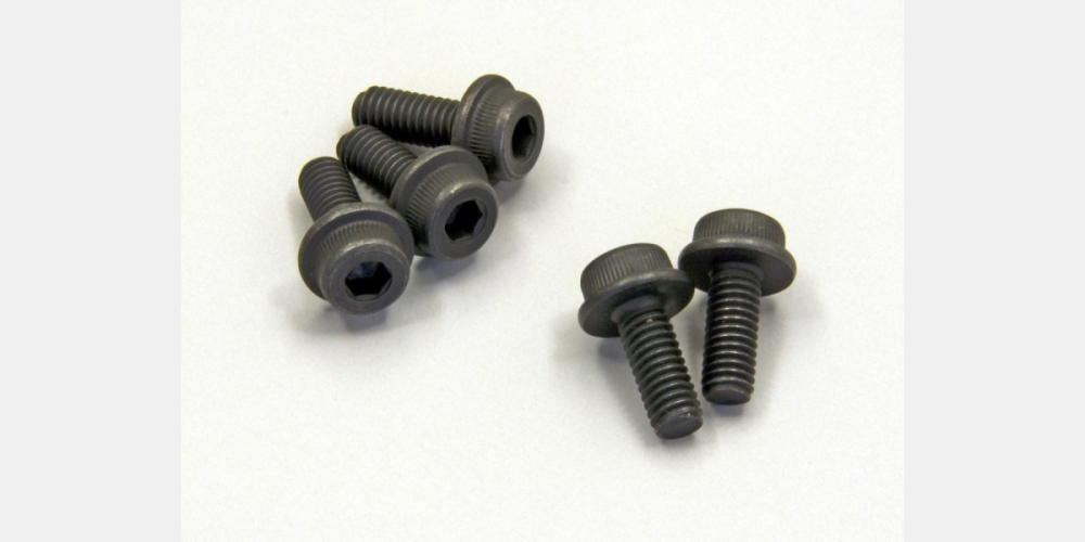 KYO-1-S24010F Kyosho Cap Screw(M4x10/Flanged/5pcs) Kyosho