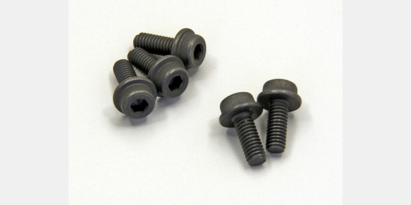 KYO-1-S24010F Kyosho Cap Screw(M4x10/Flanged/5pcs)