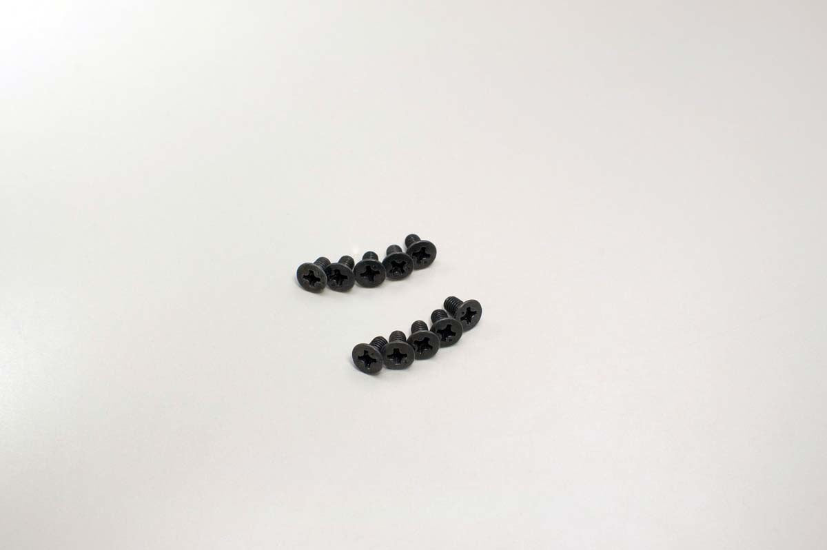 KYO-1-S33006 Kyosho Flat Head Screw(M3x6/10pcs) Kyosho