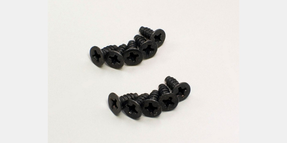 KYO-1-S33010TP Kyosho TP Flat Head Screw(M3x10/10pcs) Kyosho