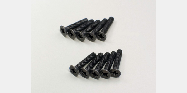 KYO-1-S33016 Kyosho Flat Head Screw(M3x16/10pcs)