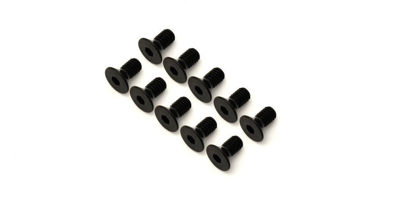 KYO-1-S34008H Kyosho Flat Head Screw(Hex/M4x8/10pcs)