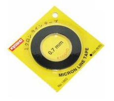 KYO-1860 Kyosho Micron Tape 0.7mm x 8m Black Kyosho