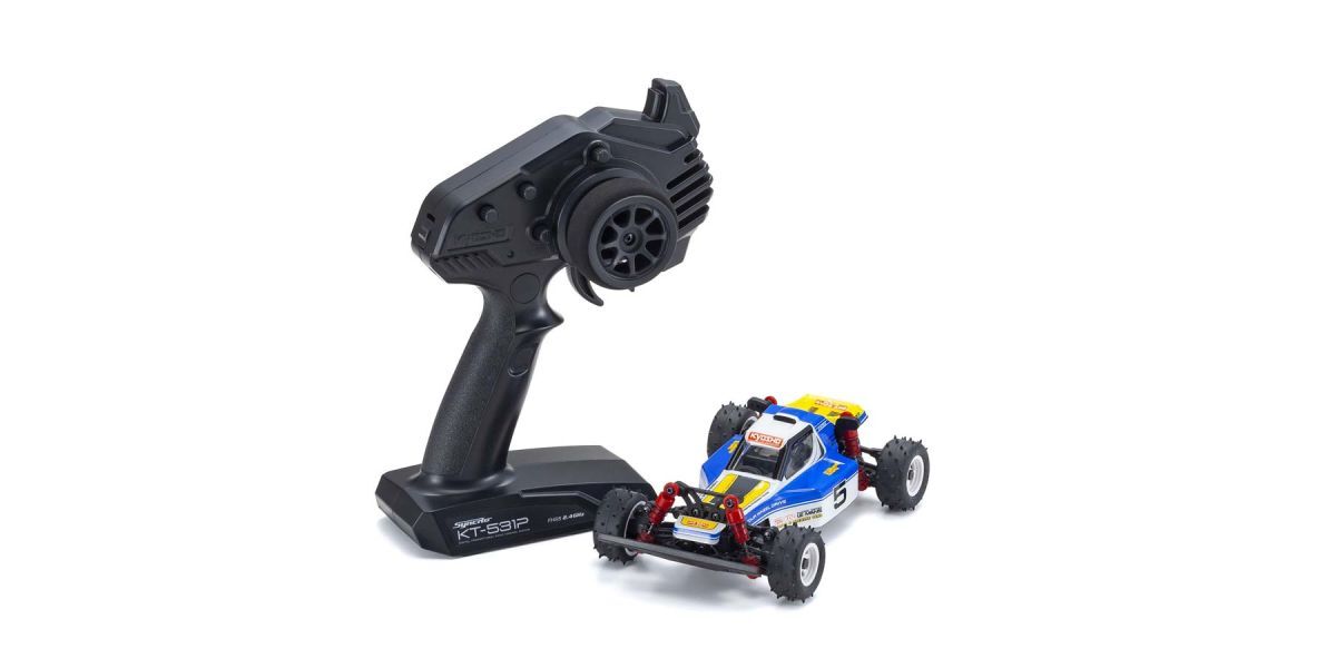 KYO-32094BW Kyosho MINI-Z Buggy Readyset OPTIMA Blue/White [32094BW] Kyosho