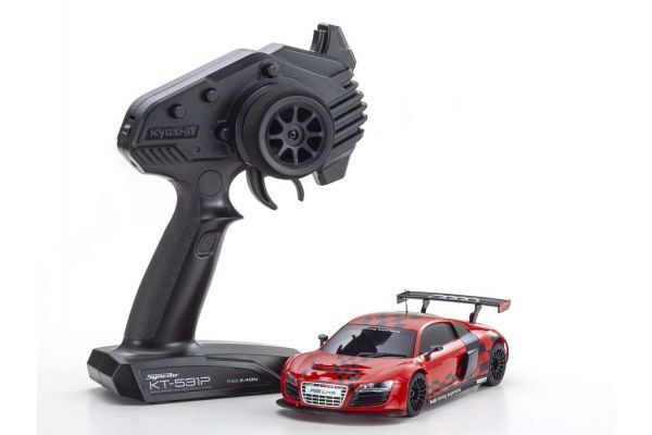 KYO-32329SR Kyosho MINI-Z RWD MR-03 Readyset Audi R8 LMS Driving Experience