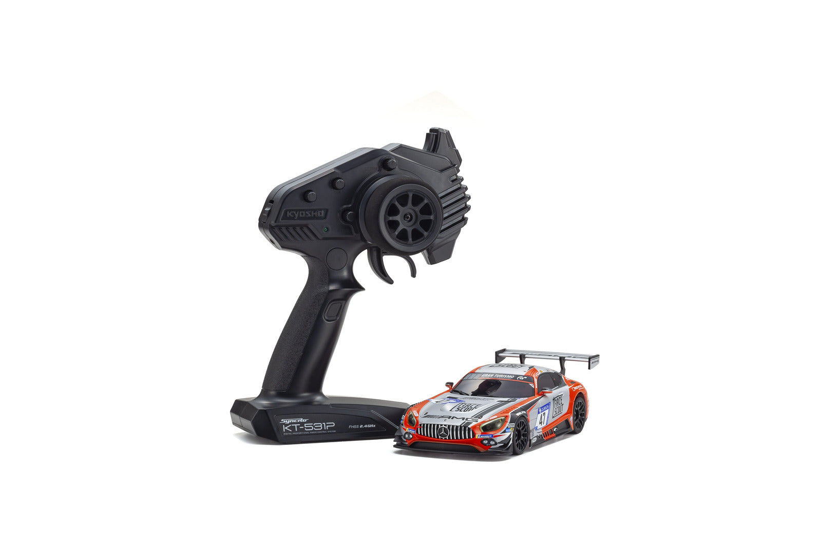 KYO-32338FRS Kyosho RWD Mini-Z Mercedes-AMG GT3 No.24H 24H Nurburgring 2018 [32338FRS] Kyosho