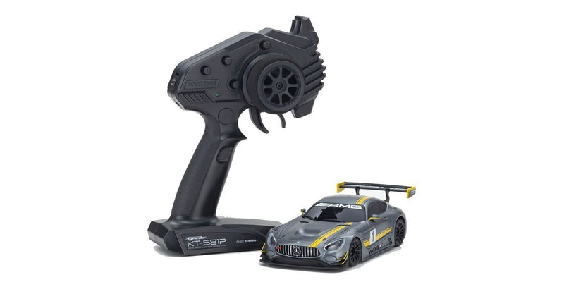 KYO-32338GY Kyosho MINI-Z RWD MR-03 Readyset Mercedes-AMG GT3 Presentation Car