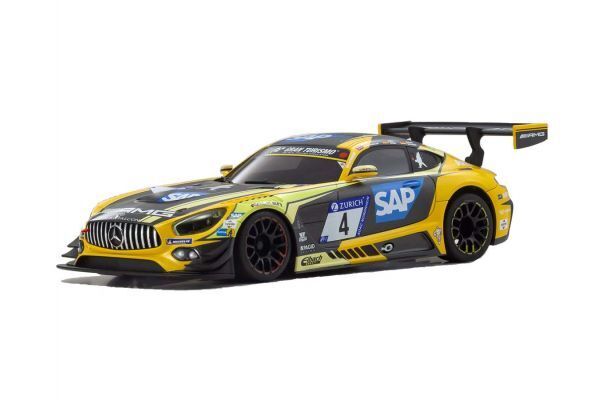 KYO-32338YBK Kyosho MINI-Z RWD MR-03N Mercedes AMG GT3 No.4 24H Nurburgring 2018