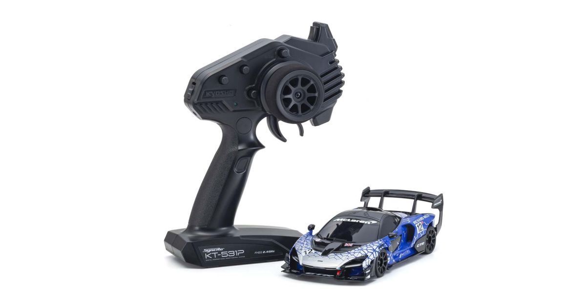 KYO-32340BL Kyosho RWD Mini-Z McLaren Senna GTR Blue [32340BL] Kyosho