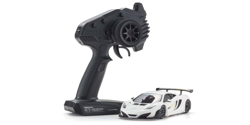 KYO-32343W Kyosho MINI-Z RWD MR-03 Readyset McLaren 12C GT3 2013 White