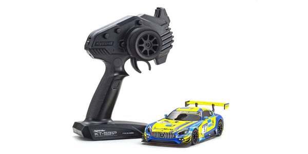 KYO-32345BLY Kyosho RWD Mini-Z Mercedes-AMG GT3 Blue/Yellow [32345BLY]