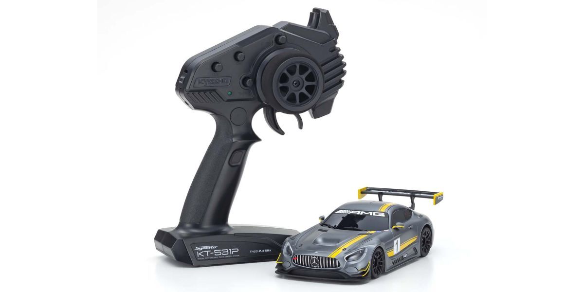 KYO-32345GY Kyosho RWD Mini-Z Mercedes AMG GT3 Presentation Car [32345GY] Kyosho