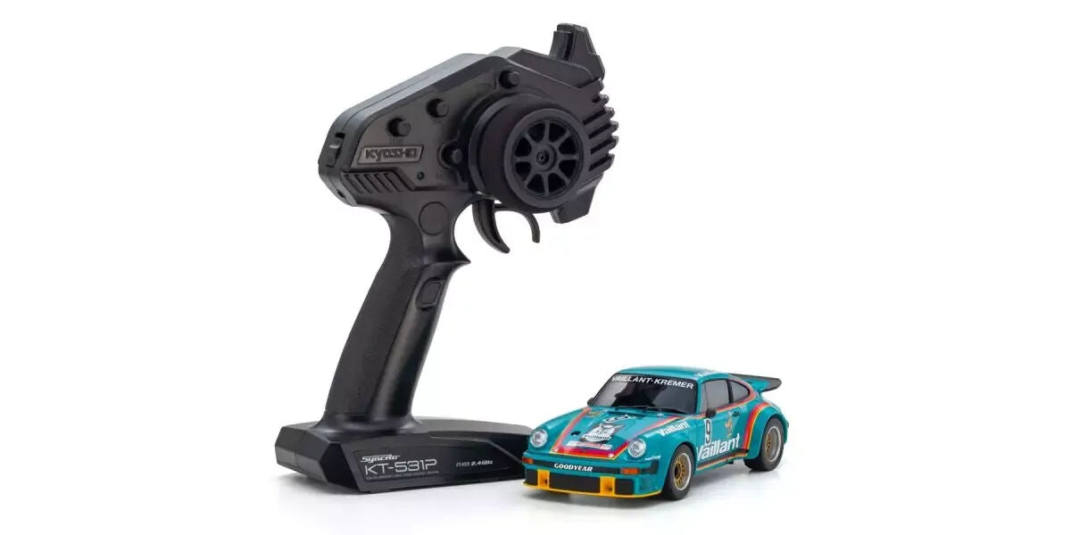 Kyosho Mini-Z Porsche 934 RSR Turbo 1976 Vaillant #9 RWD MR-04 Readyset