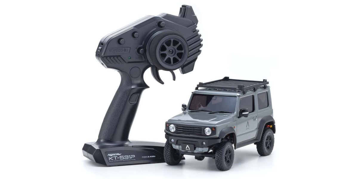 KYO-32525G Kyosho MINI-Z 4x4 MX-01 Readyset Suzuki Jimny Sierra APIO JIMNY TS4 Medium Gray Kyosho