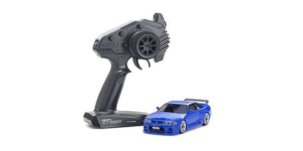 KYO-32616BL Kyosho MINI-Z AWD MA-020 Readyset NISSAN SKYLINE GT-R NISMO (R33) Blue