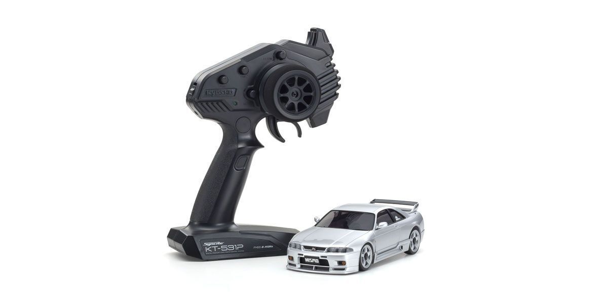 KYO-32616S Kyosho MINI-Z AWD MA-020 Readyset NISSAN SKYLINE GT-R NISMO (R33) Silver Kyosho