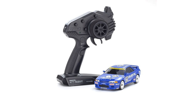 KYO-32618CS Kyosho MINI-Z AWD MA-020 Readyset Calsonic Skyline GT-R #12 1990