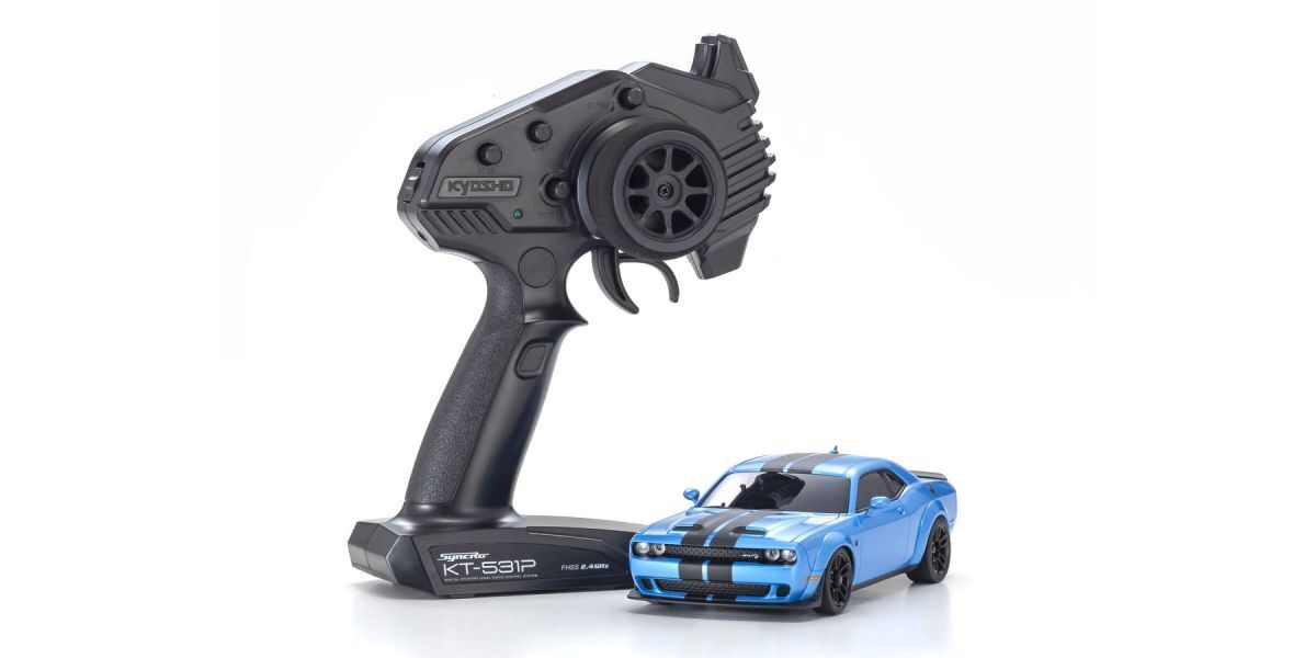 KYO-32621BL Kyosho AWD Mini-Z Dodge Challenger SRT Hellcat Redeye B5 Blue [32621BL] Kyosho