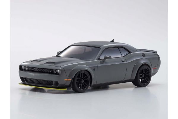 KYO-32621G Kyosho MINI-Z AWD Dodge Challenger SRT Hellcat Redeye Destroyer Gray