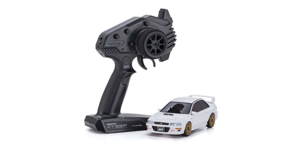 KYO-32627W Kyosho MINI-Z Subaru Impreza STi 22B White AWD RC Car Readyset [32627W]