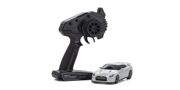 KYO-32628PW Kyosho MINI-Z AWD MA-020 Readyset Nissan GT-R (R35) (White Pearl) [32628PW]