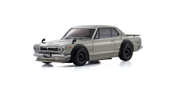 KYO-32636S Kyosho MINI-Z AWD MA-020 Readyset Nissan Skyline 2000GT-R KPGC10 Silver [32636S]