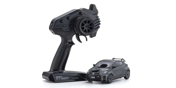 KYO-32640GM Kyosho MINI-Z AWD MA-020 Readyset Toyota GRMN YARIS CIRCUIT PACKAGE Gun Metallic [32640GM]