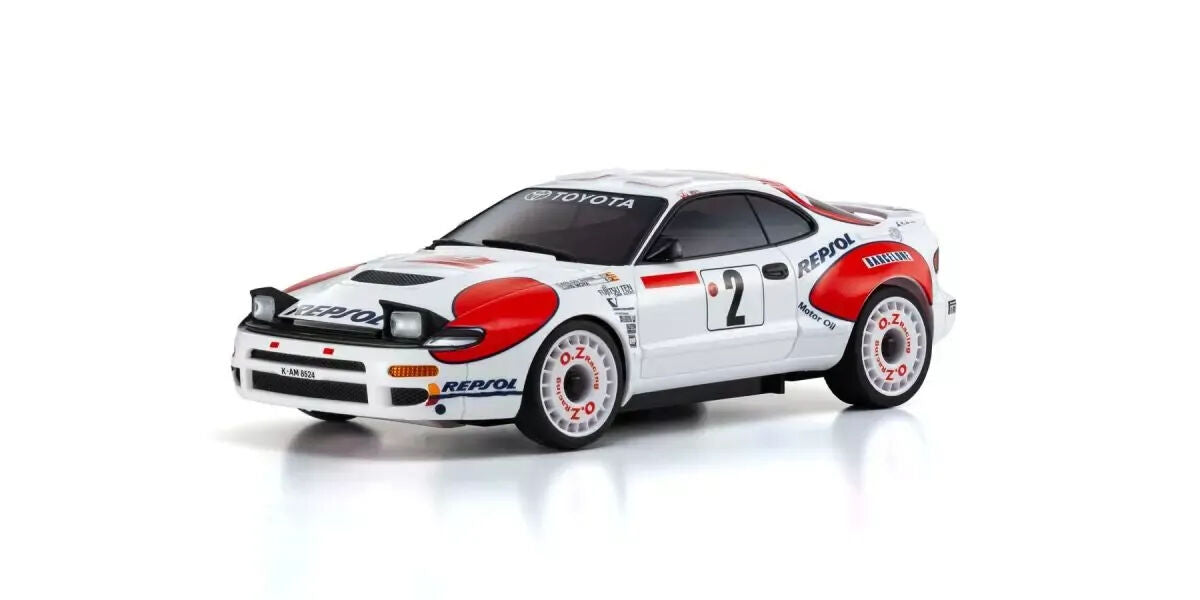 Kyosho Mini-Z Toyota Celica Turbo 4WD No.2 WRC 1992 Carlos Sainz AWD MA-020 Readyset