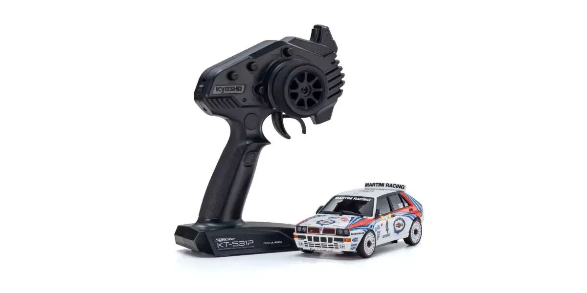 Kyosho Mini-Z Lancia Delta No.4 1992 Monte Carlo Rally Winner AWD
