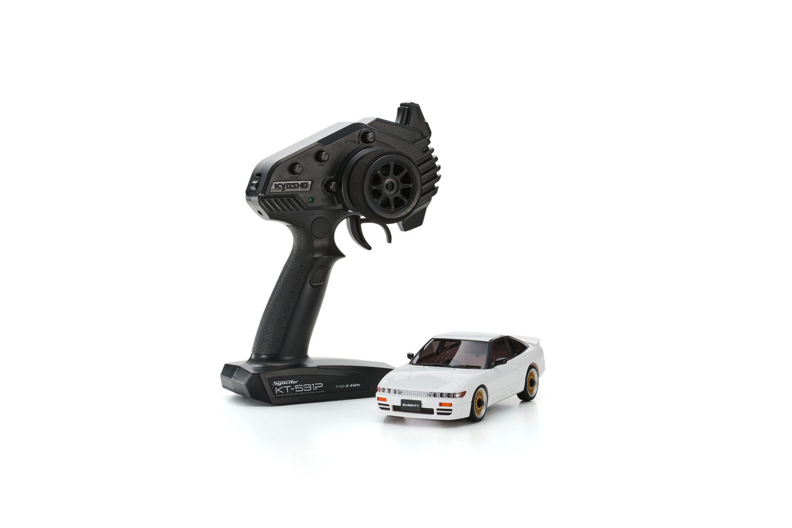 Kyosho Mini-Z Nissan Sileighty White AWD MA-020 Readyset KYO-32660W