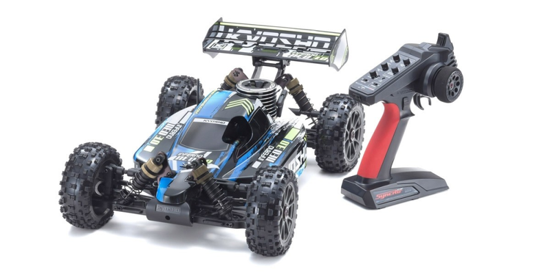 KYO-33012T1 Kyosho 1/8 GP 4WD Inferno Neo 3.0 Readyset T1 Blue