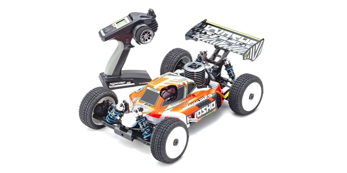 KYO-33021 Kyosho 1/8 Inferno MP9 TKI4 V2 Readyset 4WD Nitro Racing Buggy [33021] Kyosho