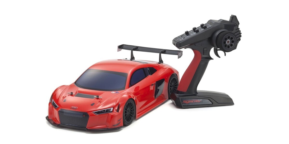 KYO-34422T1 Kyosho 1/10 EP 4WD FAZER Mk2 FZ02 Series Audi R8 LMS 2015 Readyset (Red) Kyosho