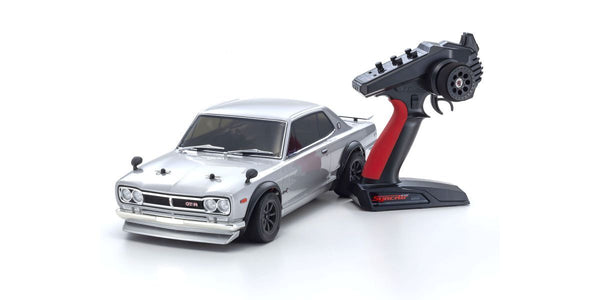 KYO-34425T1 Kyosho 1/10 Fazer Mk2 Nissan Skyline 2000GT-R Tuned Ver. Silver 4WD Electric Car [34425T1]