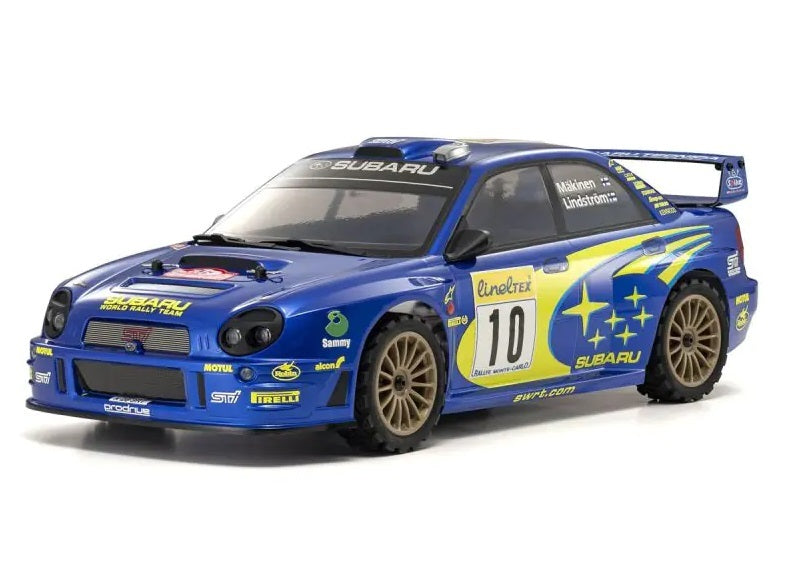 KYO-34481T1 Kyosho 1/10 Fazer Mk2 Rally Subaru Impreza 2002 4WD Electric Car