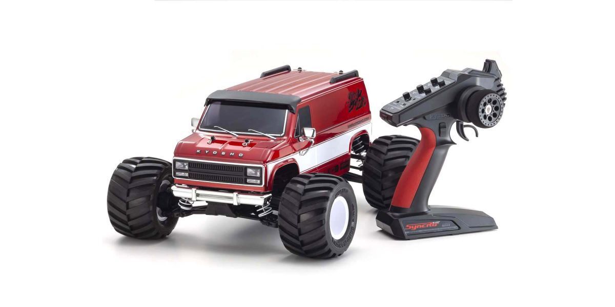 KYO-34491T1 Kyosho 1/10 Fazer Mk2 Mad Van VE 4WD Electric Red [34491T1B] Kyosho