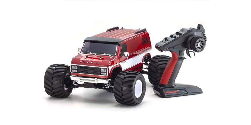 KYO-34491T1 Kyosho 1/10 Fazer Mk2 Mad Van VE 4WD Electric Red [34491T1B]