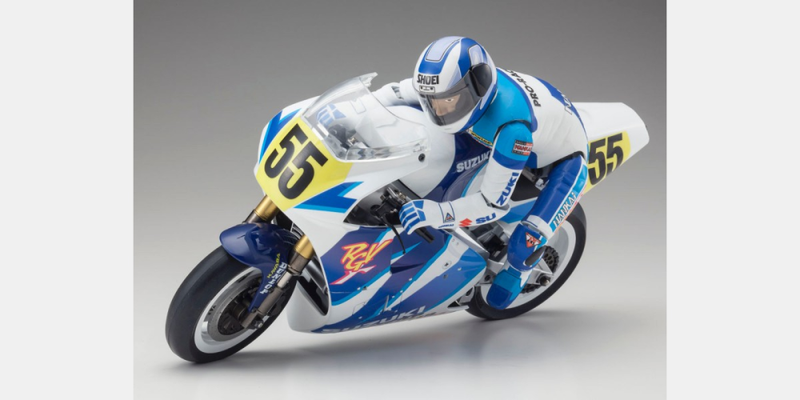 KYO-34931 Kyosho 1/8 EP Hanging on Racer S.R.T. Suzuki RGV1992 Kit