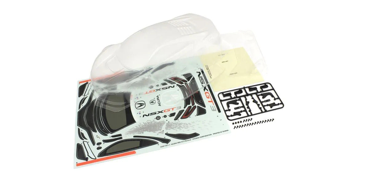 KYO-39213B Kyosho Acura NSX Non Decoration Body Set (Pure Ten) Kyosho