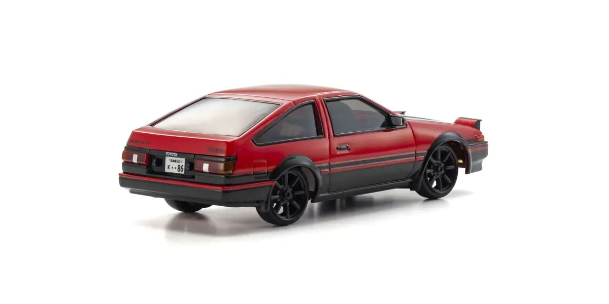 Kyosho First Mini-Z Toyota Sprinter Trueno AE86 Red/Black KYO-66613A