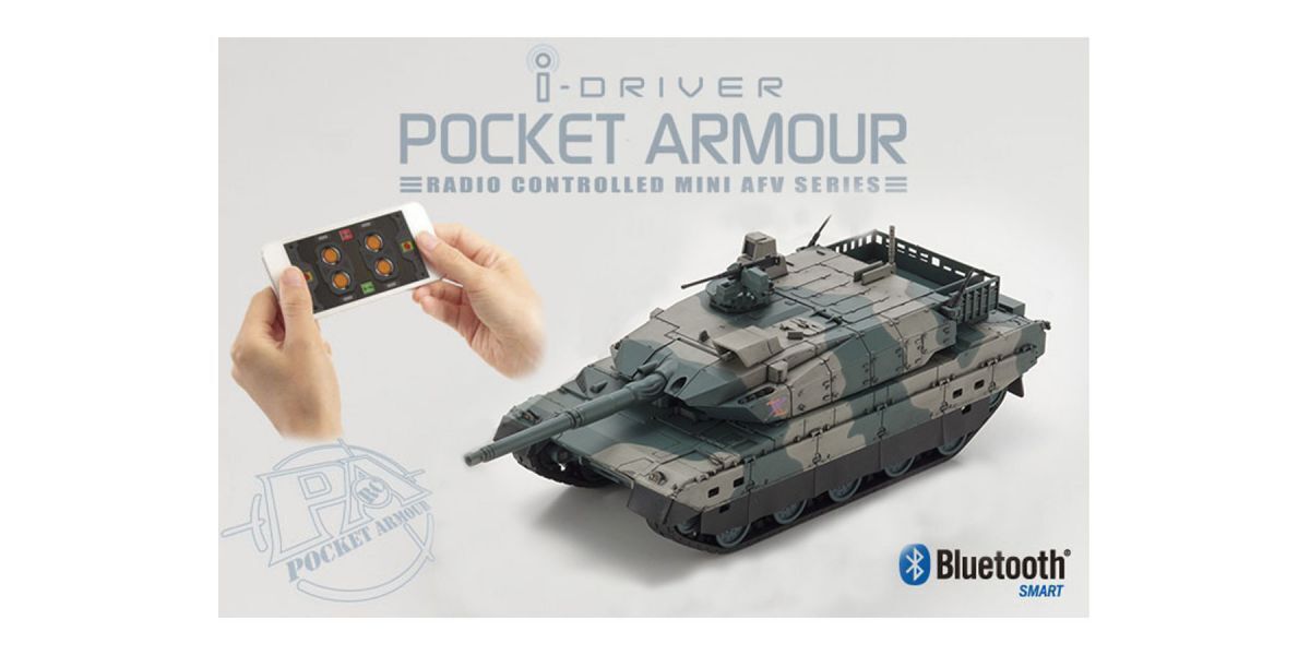 Kyosho 1/60 EP PAID TYPE10 Tank Camo2 with i-Driver system