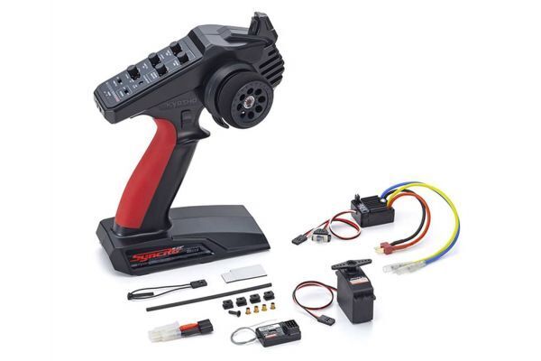 KYO-82145 Kyosho Electric Starter Pack Plus (TX, RX, ESC + Servo) [82145]