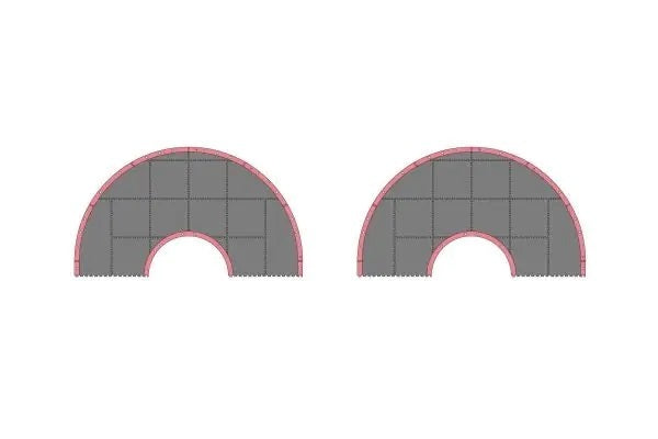 KYO-87053-04 Kyosho Mini-Z Grand Prix Circuit 50 Oval Expansion Kit (32 mats) Kyosho